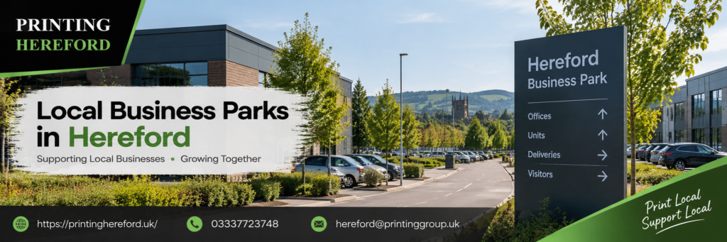 Local Business Parks in Hereford